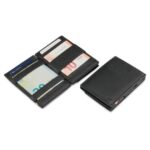 GARZINI - Cavare Magic Coin Wallet Card Sleeve Nappa - Black