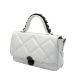 FERETTI - QUILTED SMALL BAG WHITE