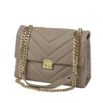 FERETTI - Flap quilted bag