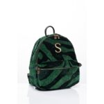 SORENA - ANIMAL Velvet petrol Backpack