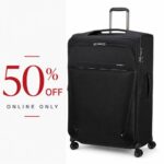black large travel bag