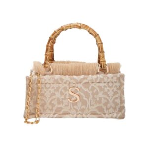 mini tote beige