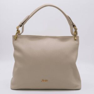 beige shopper bag large