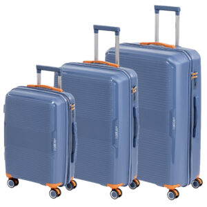 luggage set blue