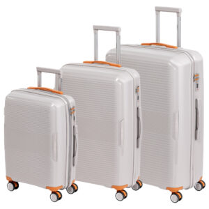 luggage 3 pcs set beige