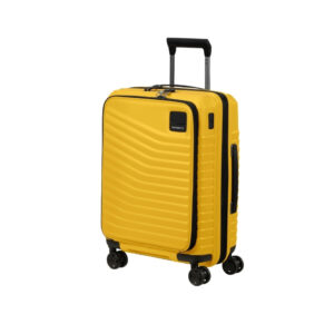 yellow laptop cabin