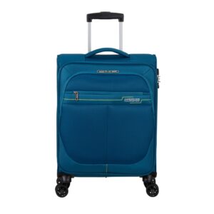 carry on luggage teal