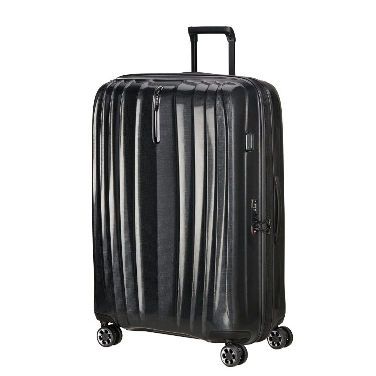 black luggage