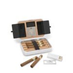 TUMI 19 Degree Aluminium Cigar Case